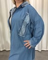 Sera Denim Trençkot