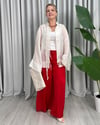 Sinderella Organze Ceket Ekru
