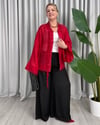 Sinderella Organze Ceket Kırmızı