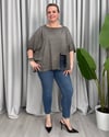 Sissy Tasarım Bluz Füme