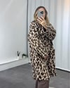Snow İtalyan Leopar Kaban
