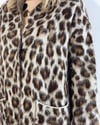 Snow İtalyan Leopar Kaban