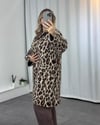 Snow İtalyan Leopar Kaban