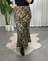 Star Siyah Leopar Etek