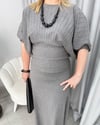 Talina Triko Takım Gri