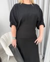 Talina Triko Takım Siyah