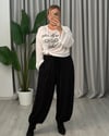 Vesper Salaş Pantalon Siyah