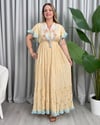 Victoria Etnik Elbise Somon