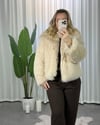 Zr Marka Model Kısa Kürk Krem