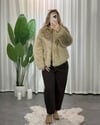 Zr Marka Model Kısa Kürk Vizon