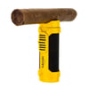 Lubinski Cigar Sehpa Kapaklı Delicili Tek Torch Puro Çakmağı Silver
