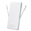 Baseus Airpow Lite 10.000mAh 22.5W PD 4 Çıkışlı Dahili USB-C ve Lightning Çift Kablolu Hızlı Şarj Powerbank - BeyazBaseus Airpow Lite 10.000mAh 22.5W PD 4 Çıkışlı Dahili USB-C ve Lightning Çift Kablolu Hızlı Şarj Powerbank - BeyazBaseusPowerbankP10067501213-00