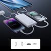 Baseus Airpow Lite 10.000mAh 22.5W PD 4 Çıkışlı Dahili USB-C ve Lightning Çift Kablolu Hızlı Şarj Powerbank - BeyazBaseus Airpow Lite 10.000mAh 22.5W PD 4 Çıkışlı Dahili USB-C ve Lightning Çift Kablolu Hızlı Şarj Powerbank - BeyazBaseusPowerbankP10067501213-00