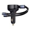 Baseus Enjoyment Pro 60W USB-C PD Çift Çıkışlı Geri Çekilebilir USB-C ve Lightning Kablolu Araç Şarj Cihazı - SiyahBaseus Enjoyment Pro 60W USB-C PD Çift Çıkışlı Geri Çekilebilir USB-C ve Lightning Kablolu Araç Şarj Cihazı - SiyahBaseusDiğer Telefon ve Tablet AksesuarlarıC00057802111-00