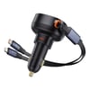 Baseus Enjoyment Pro 60W USB-C PD Çift Çıkışlı Geri Çekilebilir USB-C ve Lightning Kablolu Araç Şarj Cihazı - SiyahBaseus Enjoyment Pro 60W USB-C PD Çift Çıkışlı Geri Çekilebilir USB-C ve Lightning Kablolu Araç Şarj Cihazı - SiyahBaseusDiğer Telefon ve Tablet AksesuarlarıC00057802111-00