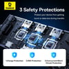 Baseus UltraJoy 10 Port 4K HDMI RJ45 PD100W USB-C Hub - GriBaseus UltraJoy 10 Port 4K HDMI RJ45 PD100W USB-C Hub - GriBaseusÇevirici ve AdaptörB0005280C811-00