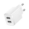 BASEUS Compact Dual 10.5W Hızlı Şarj Cihazı - BeyazBaseusŞarj CihazlarıCCXJ010202