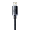 BASEUS Crystal Shine Hızl Şarj 2.4A 1.2M Lightning Şarj Kablosu - SiyahBaseusŞarj CihazlarıCAJY000001