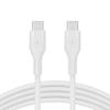 Belkin Belkin BoostCharge Flex USB-C to USB-C Silikon Kablo 1M-ByzBelkinCep Telefonu Kablo ŞarjCAB009BT1MWH