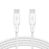 Belkin Belkin BoostCharge USB-C to USB-C Örgülü 100W Kablo 2M-ByzBelkinCep Telefonu Kablo ŞarjCAB014BT2MWH