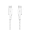 Belkin Belkin BoostCharge USB-C to USB-C Örgülü 100W Kablo 2M-ByzBelkinCep Telefonu Kablo ŞarjCAB014BT2MWH