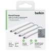 Belkin Belkin USB-C -USB-C 2'li Pakt Kablo BeyazBelkinCep Telefonu Kablo ŞarjCAB003BT1MWH2PK