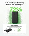 Belkin BPB028HQBK BoostCharge 20.000mAh 20W PD Dijital Ekranlı 3 Port Powerbank - SiyahBelkin BPB028HQBK BoostCharge 20.000mAh 20W PD Dijital Ekranlı 3 Port Powerbank - SiyahBelkinPowerbankBPB028HQBK