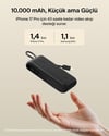 Belkin BPB029HQBK UltraCharge 10000mAh 45W Dahili USB-C Kablolu Dijital Göstergeli Powerbank - SiyahBelkin BPB029HQBK UltraCharge 10000mAh 45W Dahili USB-C Kablolu Dijital Göstergeli Powerbank - SiyahBelkinPowerbankBPB029HQBK