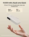 Belkin BPB029HQSA UltraCharge 10000mAh 45W Dahili USB-C Kablolu Dijital Göstergeli Powerbank - Kum RengiBelkin BPB029HQSA UltraCharge 10000mAh 45W Dahili USB-C Kablolu Dijital Göstergeli Powerbank - Kum RengiBelkinPowerbankBPB029HQSA