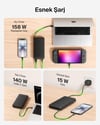 Belkin BPB039HQBK UltraCharge Pro 25.000mAh 140W Dahili USB-C Kablolu Laptop Powerbank - SiyahBelkin BPB039HQBK UltraCharge Pro 25.000mAh 140W Dahili USB-C Kablolu Laptop Powerbank - SiyahBelkinPowerbankBPB039HQBK