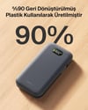 Belkin BPB040HQCH UltraCharge Pro 27.000mAh 240W Dahili USB-C Kablolu Dijital Göstergeli Laptop Powerbank - AntrasitBelkin BPB040HQCH UltraCharge Pro 27.000mAh 240W Dahili USB-C Kablolu Dijital Göstergeli Laptop Powerbank - AntrasitBelkinPowerbankBPB040HQCH
