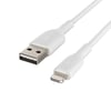 Belkin CAA001BT1MWH BoostCharge USB-A to Lightning 1M Şarj Kablosu - BeyazBelkin CAA001BT1MWH BoostCharge USB-A to Lightning 1M Şarj Kablosu - BeyazBelkinKabloCAA001BT1MWH