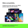 Belkin CAB002BT1MWH BoostCharge USB-C - USB-A 15W 1M Örgülü Şarj ve Data Kablosu - BeyazBelkin CAB002BT1MWH BoostCharge USB-C - USB-A 15W 1M Örgülü Şarj ve Data Kablosu - BeyazBelkinKabloCAB002BT1MWH