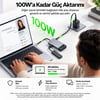 Belkin INC027HQSGY Connect 8 Port Dual Display USB-C Hub 100W PD 4K 60Hz - GriBelkin INC027HQSGY Connect 8 Port Dual Display USB-C Hub 100W PD 4K 60Hz - GriBelkinÇevirici ve AdaptörINC027HQSGY