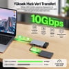 Belkin INC027HQSGY Connect 8 Port Dual Display USB-C Hub 100W PD 4K 60Hz - GriBelkin INC027HQSGY Connect 8 Port Dual Display USB-C Hub 100W PD 4K 60Hz - GriBelkinÇevirici ve AdaptörINC027HQSGY