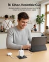 Belkin WCH023KQWH UltraCharge 45W GaN Geri Çekilebilir 80cm USB-C Kablolu Hızlı Şarj Adaptörü - BeyazBelkin WCH023KQWH UltraCharge 45W GaN Geri Çekilebilir 80cm USB-C Kablolu Hızlı Şarj Adaptörü - BeyazBelkinŞarj CihazlarıWCH023KQWH