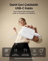 Belkin WCH023KQWH UltraCharge 45W GaN Geri Çekilebilir 80cm USB-C Kablolu Hızlı Şarj Adaptörü - BeyazBelkin WCH023KQWH UltraCharge 45W GaN Geri Çekilebilir 80cm USB-C Kablolu Hızlı Şarj Adaptörü - BeyazBelkinŞarj CihazlarıWCH023KQWH