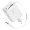 Belkin WCH023KQWH UltraCharge 45W GaN Geri Çekilebilir 80cm USB-C Kablolu Hızlı Şarj Adaptörü - BeyazBelkin WCH023KQWH UltraCharge 45W GaN Geri Çekilebilir 80cm USB-C Kablolu Hızlı Şarj Adaptörü - BeyazBelkinŞarj CihazlarıWCH023KQWH