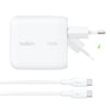 Belkin WCH025KQ1.5WHB6 BoostCharge 100W GaN USB-C Hızlı Şarj Adaptörü + 1.5 Metre USB-C Kablo - BeyazBelkin WCH025KQ1.5WHB6 BoostCharge 100W GaN USB-C Hızlı Şarj Adaptörü + 1.5 Metre USB-C Kablo - BeyazBelkinŞarj CihazlarıWCH025KQ1.5WHB6