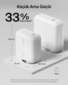 Belkin WCH025KQWH BoostCharge 100W USB-C GaN Hızlı Şarj Adaptörü - BeyazBelkin WCH025KQWH BoostCharge 100W USB-C GaN Hızlı Şarj Adaptörü - BeyazBelkinŞarj CihazlarıWCH025KQWH