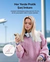 Belkin BPB027HQPK BoostCharge 10.000 mAh 20W USB-C Powerbank Dijital Göstergeli Taşınabilir Şarj Cihazı - PembeBelkinPowerbankBPB027HQPK