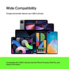 Belkin CAB001BT1MBK BoostCharge USB-C - USB-A 15W 1M Şarj ve Data Kablosu - SiyahBelkinKabloCAB001BT1MBK