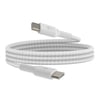 Belkin CAB004BT1MWH BoostCharge 60W USB-C to USB-C 1M Örgülü Şarj Kablosu – BeyazBelkinKabloCAB004BT1MWH