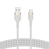 Belkin CAB010DS1MWH BOOST↑CHARGE USB-A to USB-C 1M Kablo - BeyazBelkinŞarj CihazlarıCAB010DS1MWH