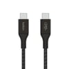Belkin CAB015BT1MBK Boostcharge Örgülü USB-C to USB-C 240W Şarj Kablosu 1M - SiyahBelkinKabloCAB015BT1MBK