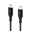 Belkin CAB015BT1MBK Boostcharge Örgülü USB-C to USB-C 240W Şarj Kablosu 1M - SiyahBelkinKabloCAB015BT1MBK
