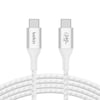 Belkin CAB015BT2MWH BoostCharge 240W Örgülü USB-C to USB-C 2M KabloBelkinKabloCAB015BT2MWH