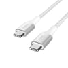 Belkin CAB015BT2MWH BoostCharge 240W Örgülü USB-C to USB-C 2M KabloBelkinKabloCAB015BT2MWH
