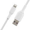 ŞarjBelkin Örgülü Apple Lightning Hızlı Şarj ve Data Kablosu 2BelkinCep Telefonu Kablo ŞarjCAA002BT2MWH