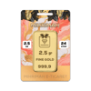 2.5 Gram (999) 24 Carat Gold Bullion